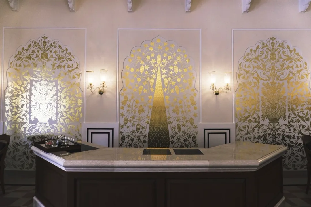 Hotel front desk check-in, hospitality merchant services and card payments for lodging